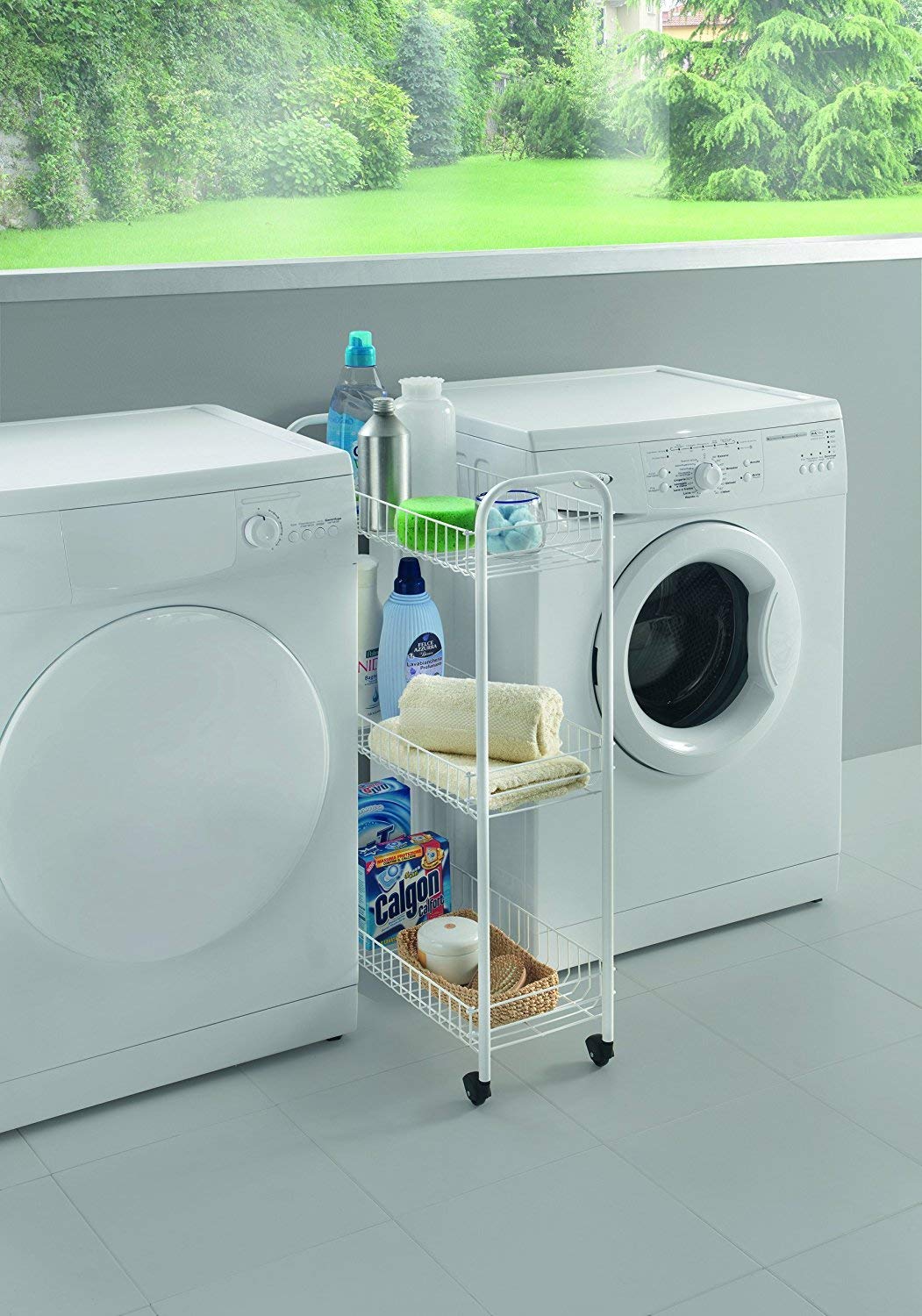 metaltex-slim-341403-chariot-multiusage-3-tiroirs-blanc image 4