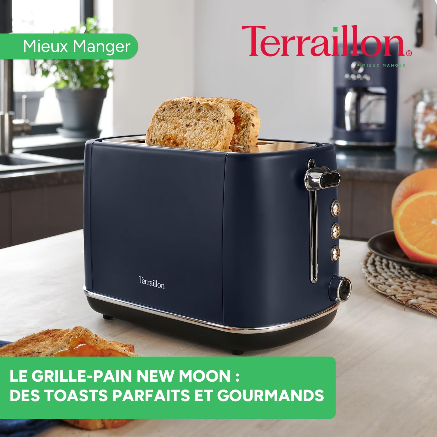 grille-pain-terraillon-new-moon-2-fentes-inox-peint-1050w image 2