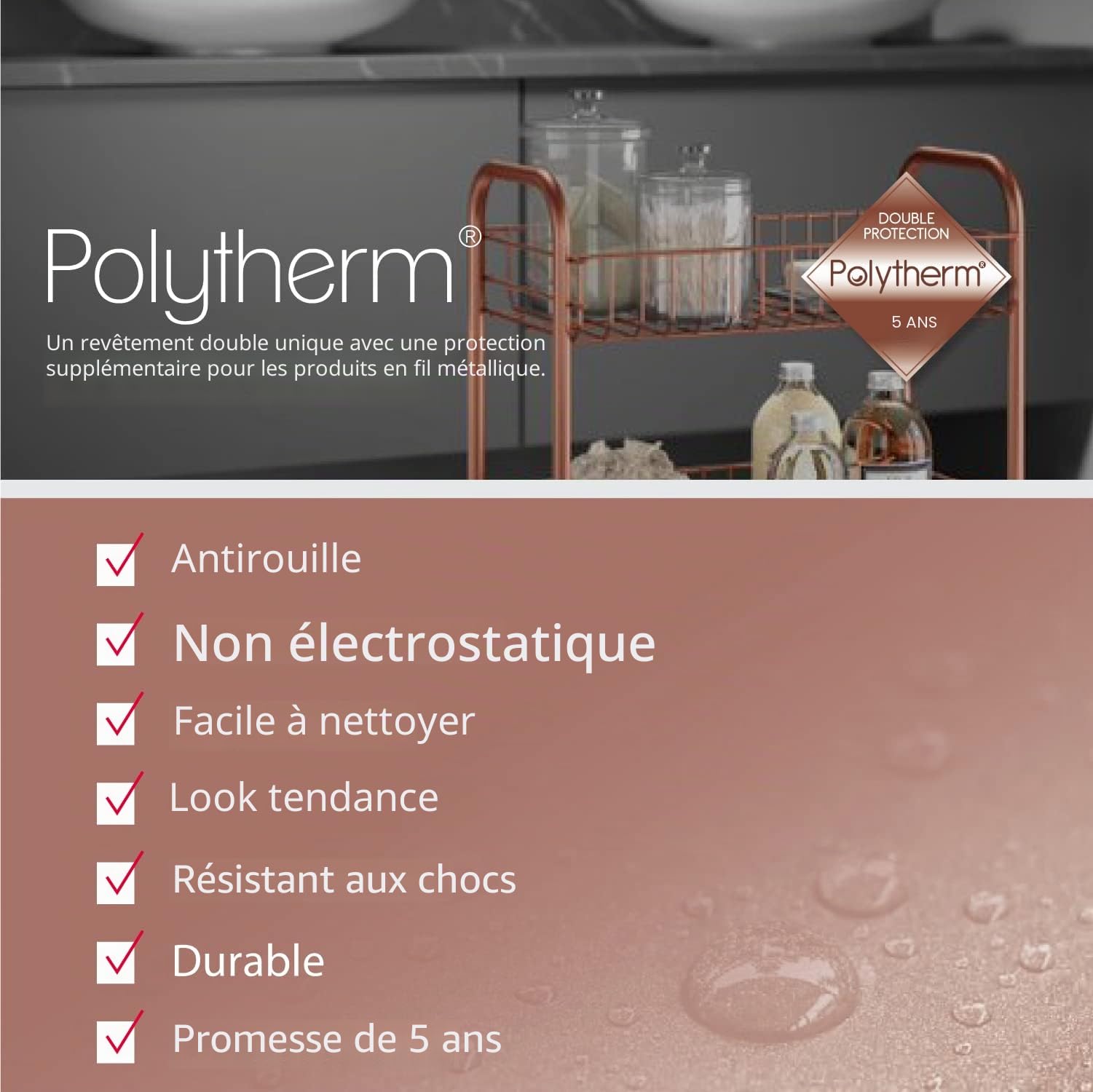 metaltex-ascona-resserre-d-montable-4-paniers-avec-finition-cuivre-fabriqu-en-it image 6