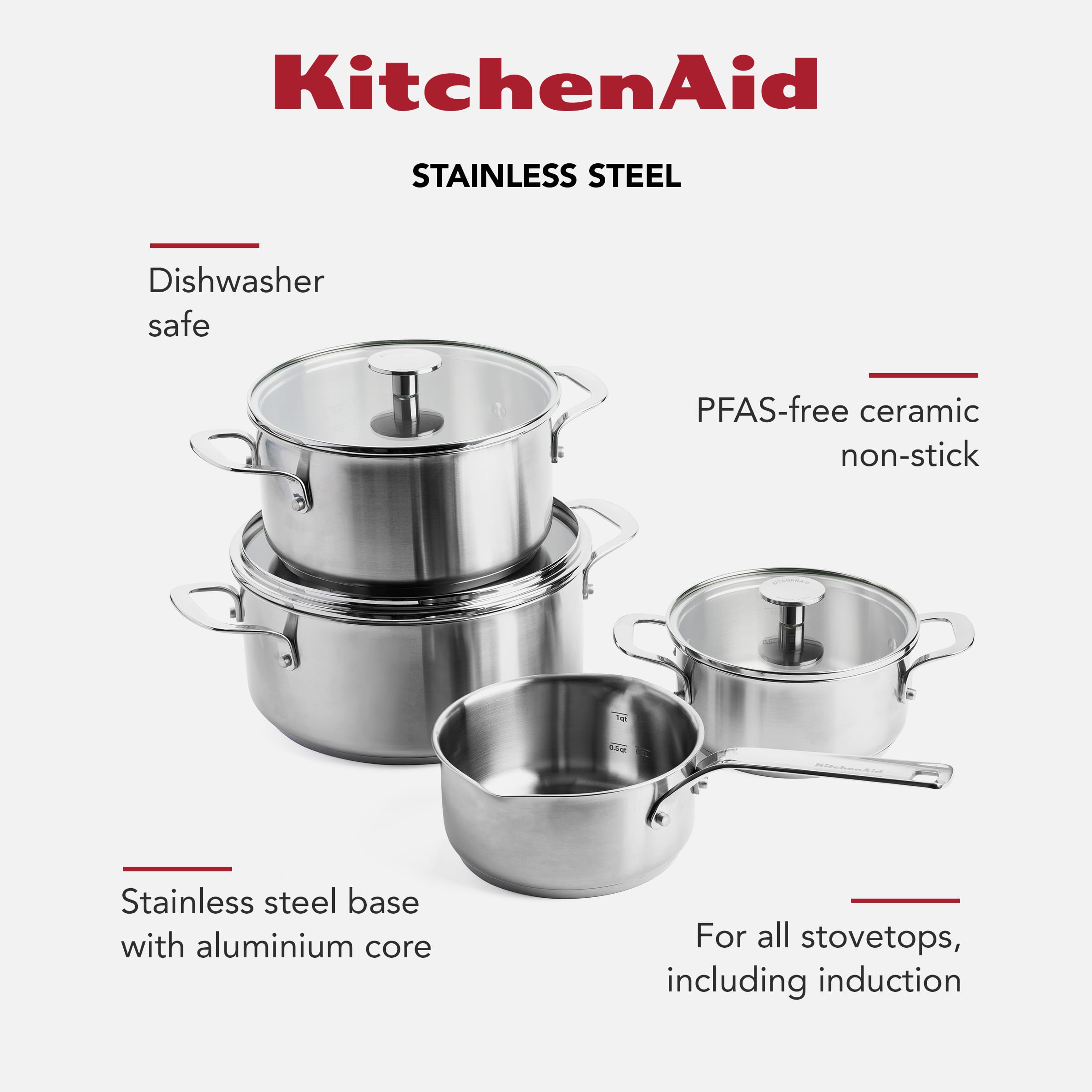 kitchenaid-batterie-de-cuisine-en-acier-inoxydable-7-pi-ces-antiadh-sive-3-couch image 4