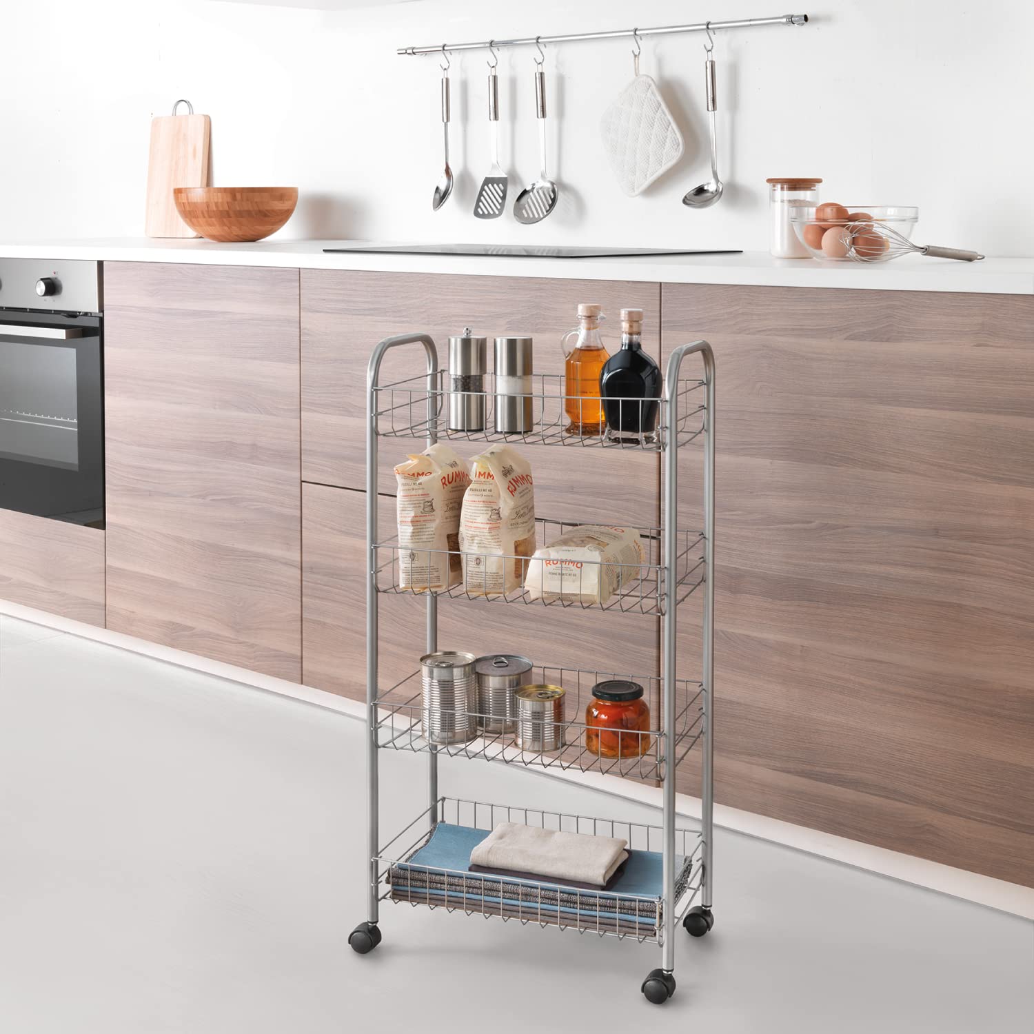 metaltex-ascona-desserte-de-cuisine-avec-4-corbeilles-84x41x23-cm image 5