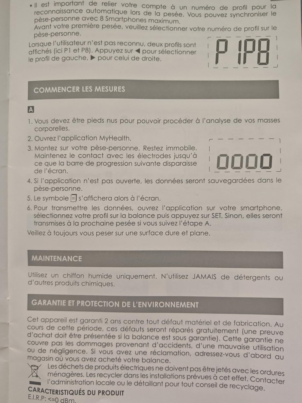 Excellente balance, application top