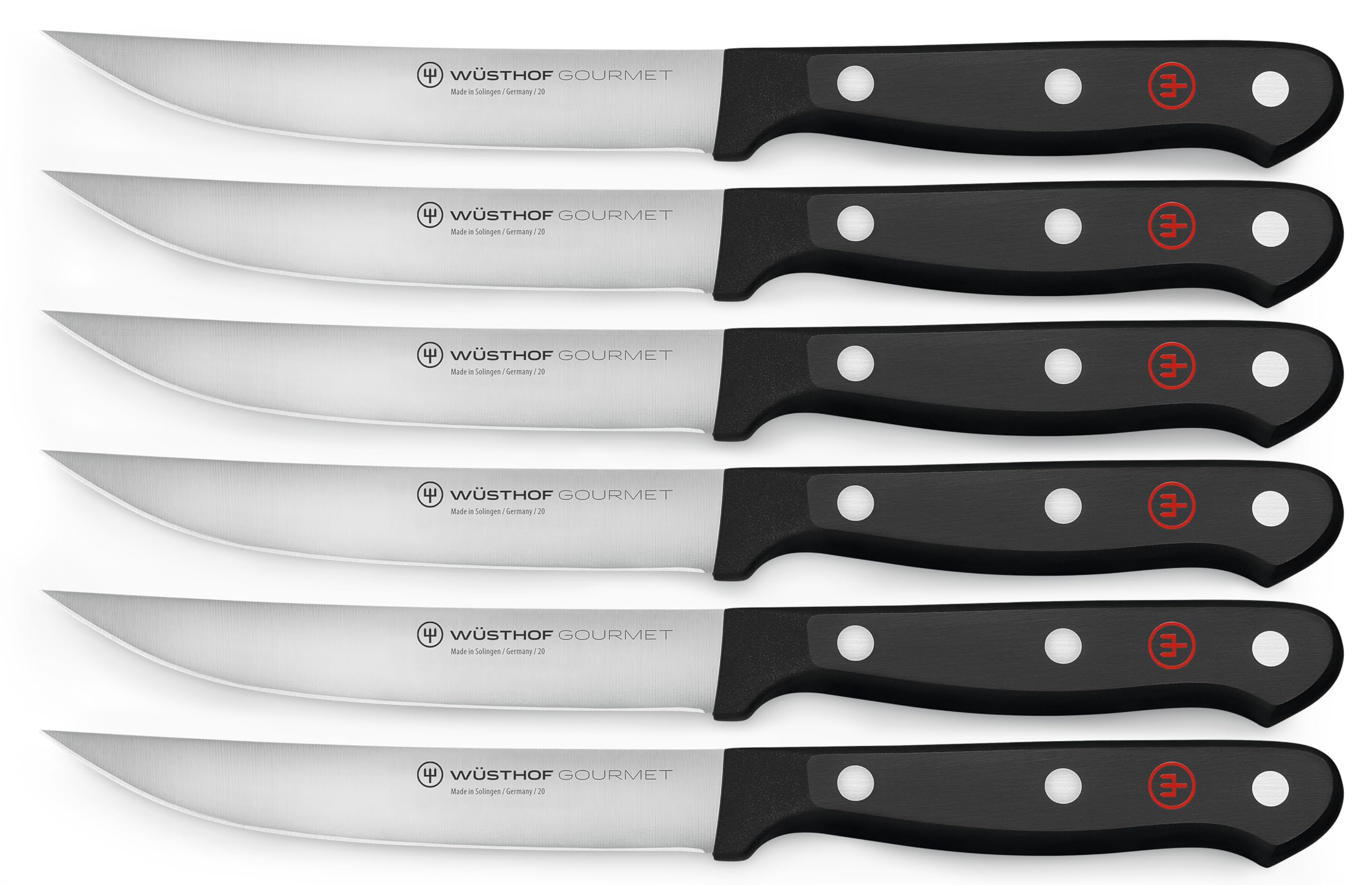 w-sthof-gourmet-6-couteaux-steak-lames-12-cm-manche-synth-tique image 1