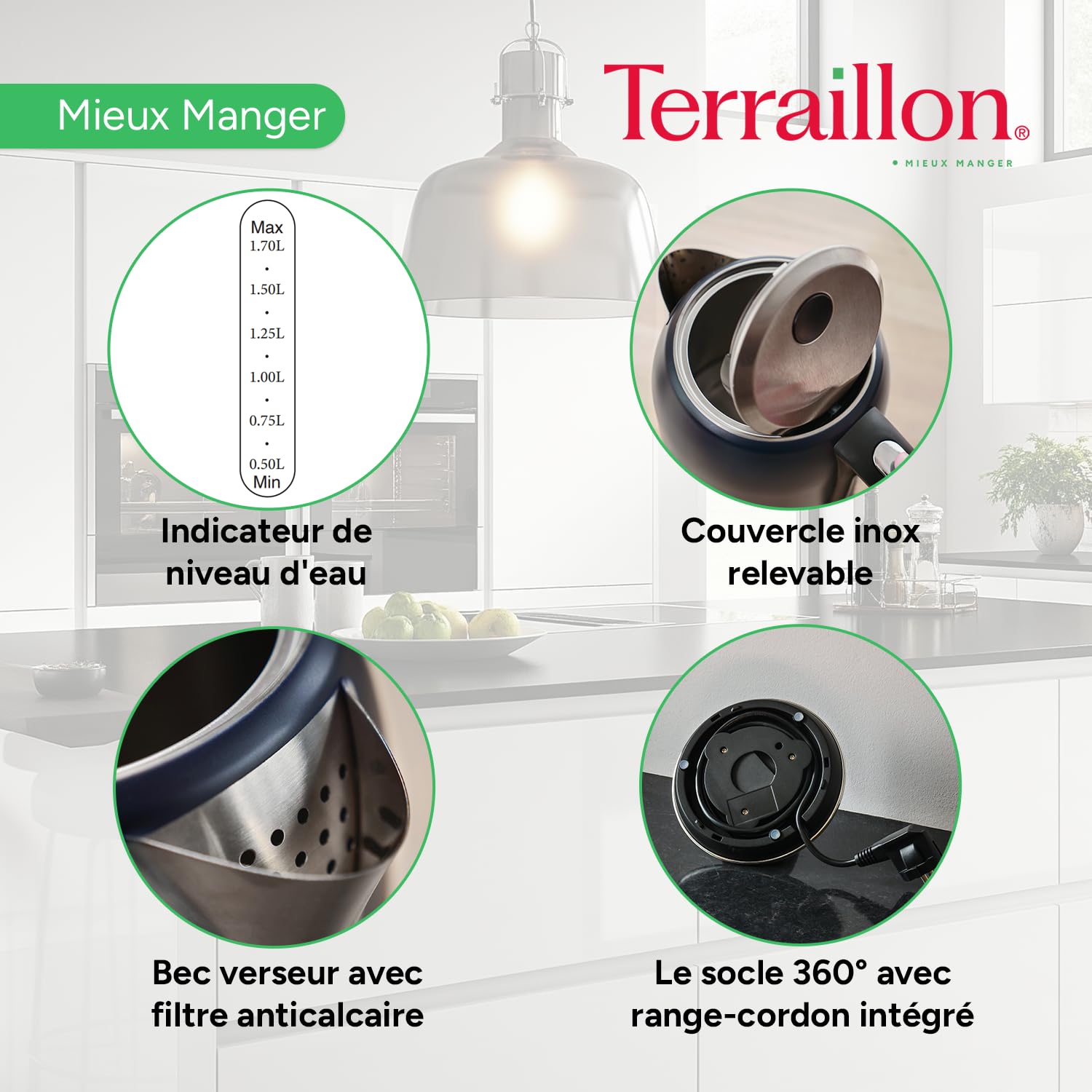terraillon-new-moon-bouilloire-lectrique-1-7-l-2200-w-inox-peint-bleu image 5