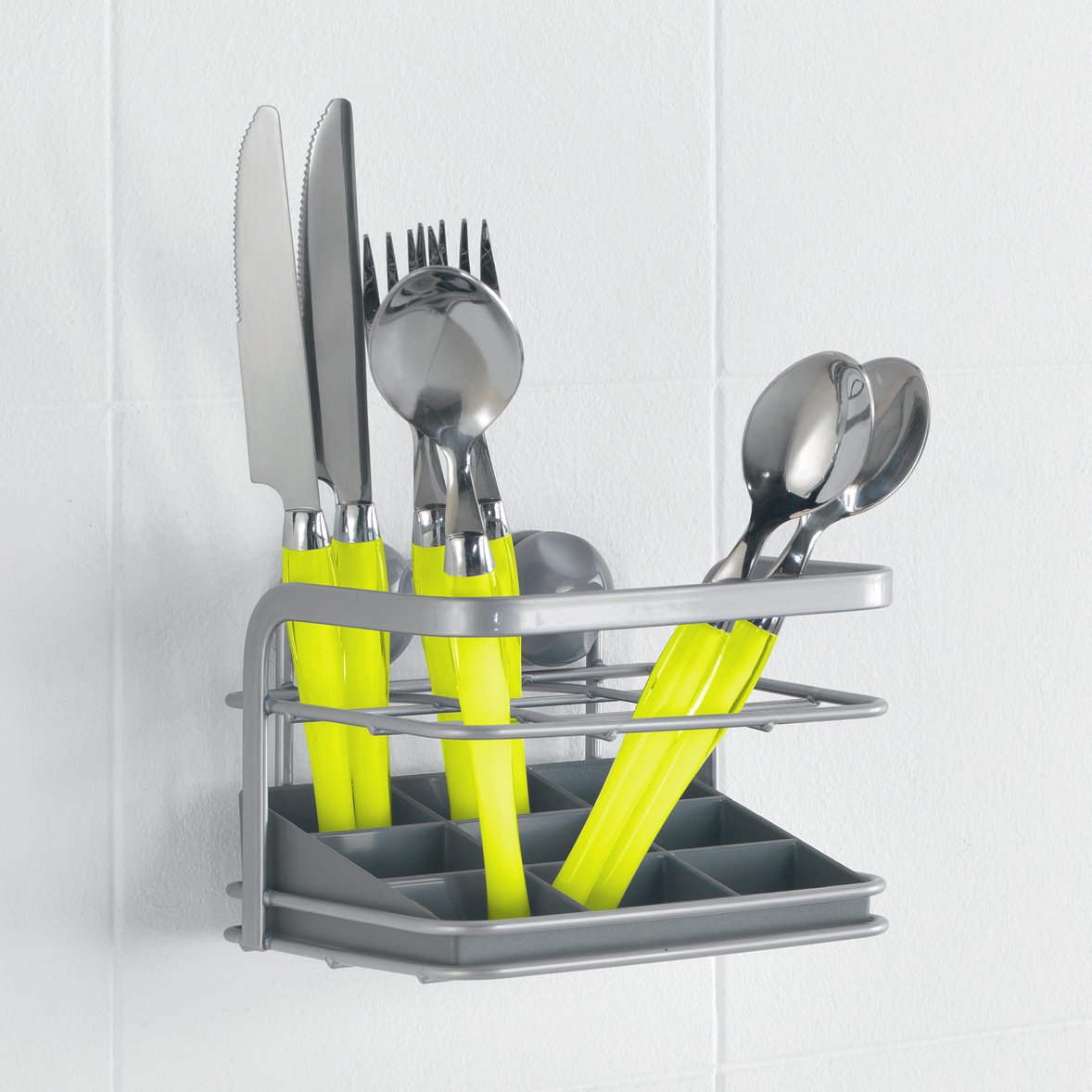 metaltex-eureka-porte-couverts-de-cuisine-15-x-13-x-10-cm-rev-tement-polytherm image 2