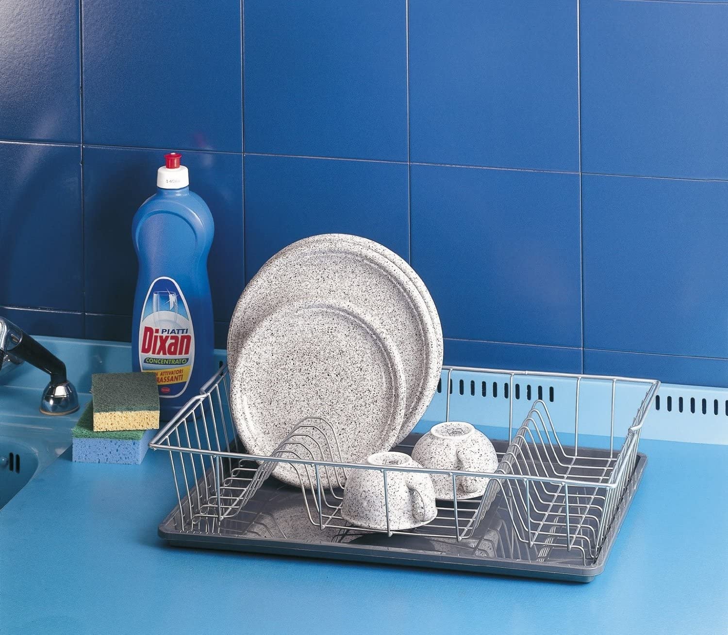metaltex-colonia-gouttoir-vaisselle-avec-bac-r-cup-rateur-48-x-30-cm-fil-plastif image 2