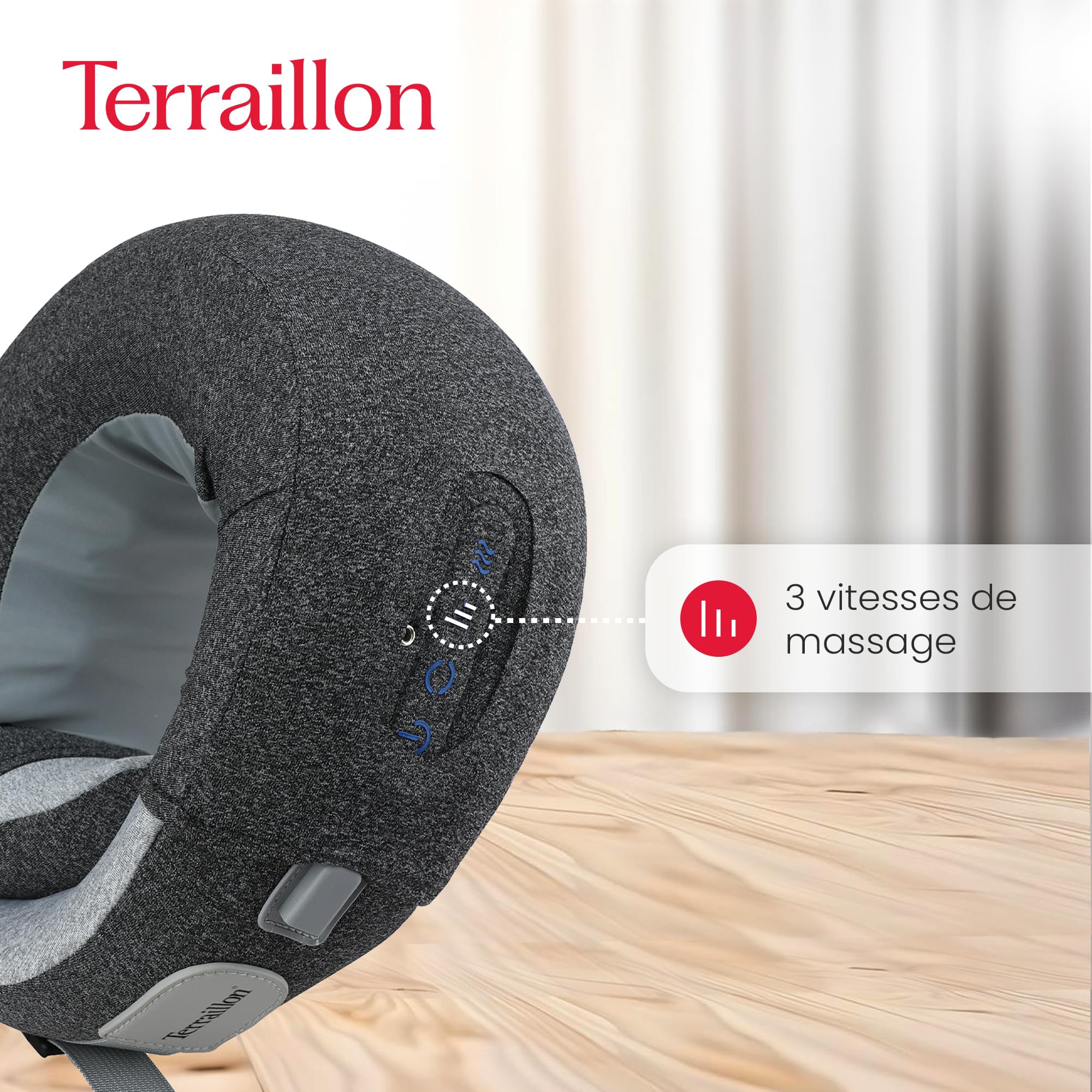 terraillon-neck-massager-coussin-massage-shiatsu-cou-et-cervicales-usb-c image 5