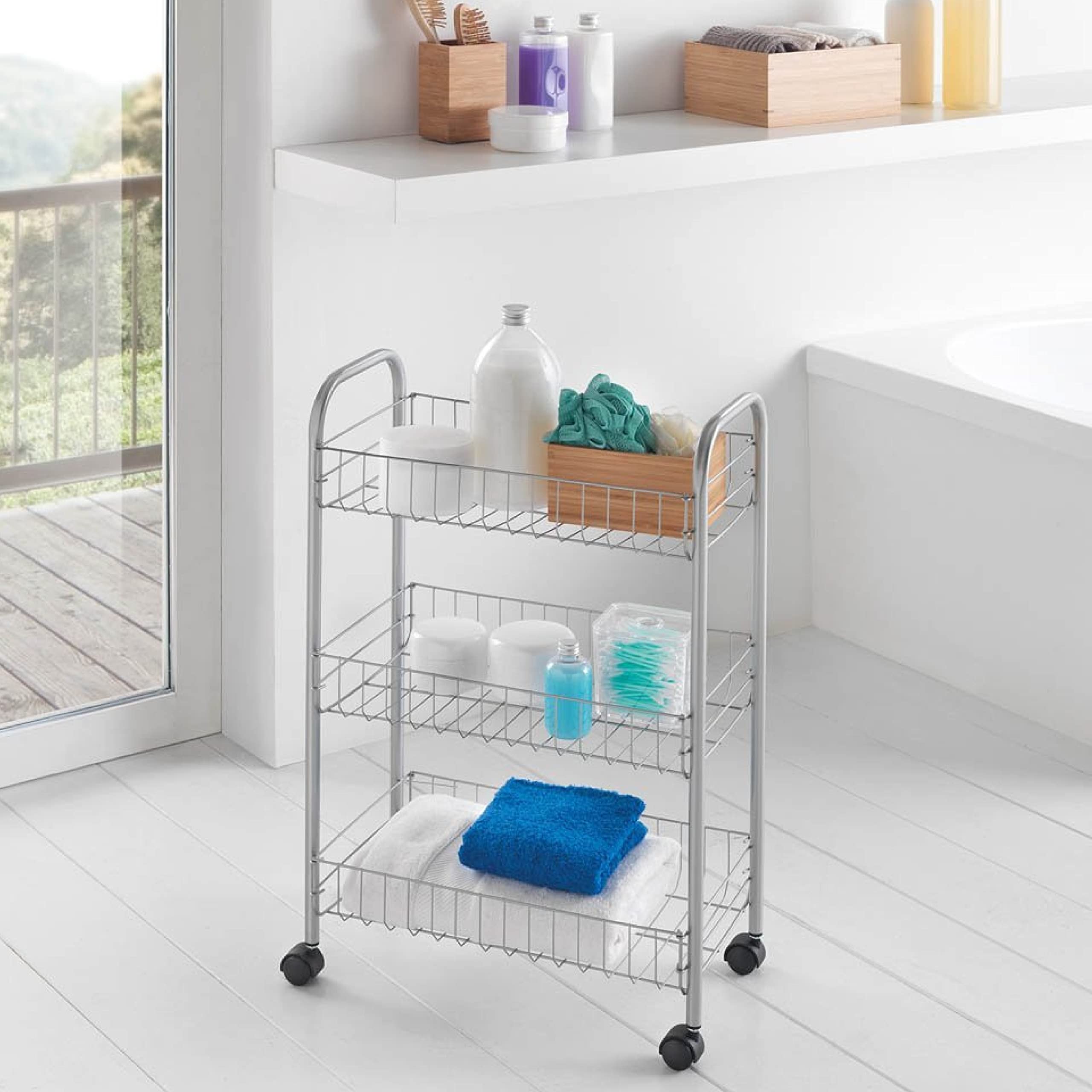 metaltex-lugano-chariot-multi-usages-3-tages-polytherm-41-x-23-x-63-cm image 5