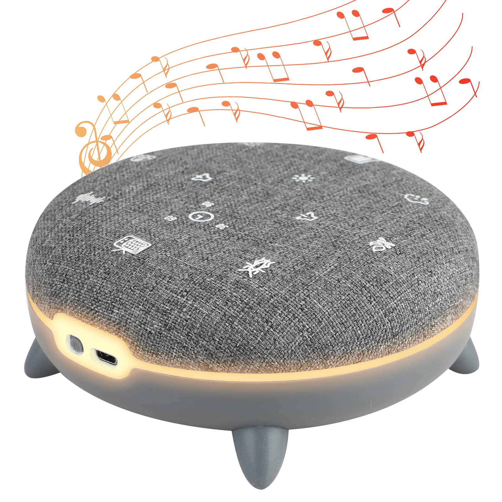 terraillon-zen-box-machine-bruit-blanc-et-sons-apaisants-avec-bluetooth image 1