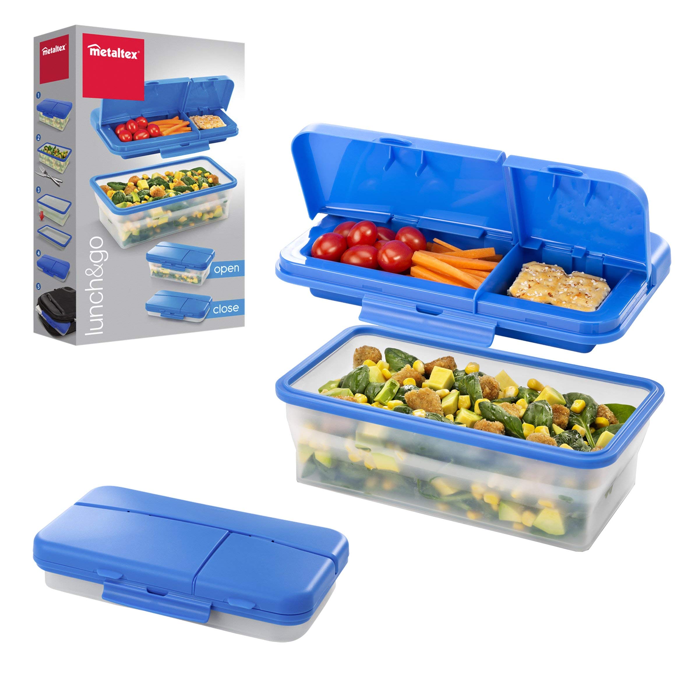 metaltex-lunch-box-rectangulaire-lunch-go-silicone-r-tractable-1-5l image 3
