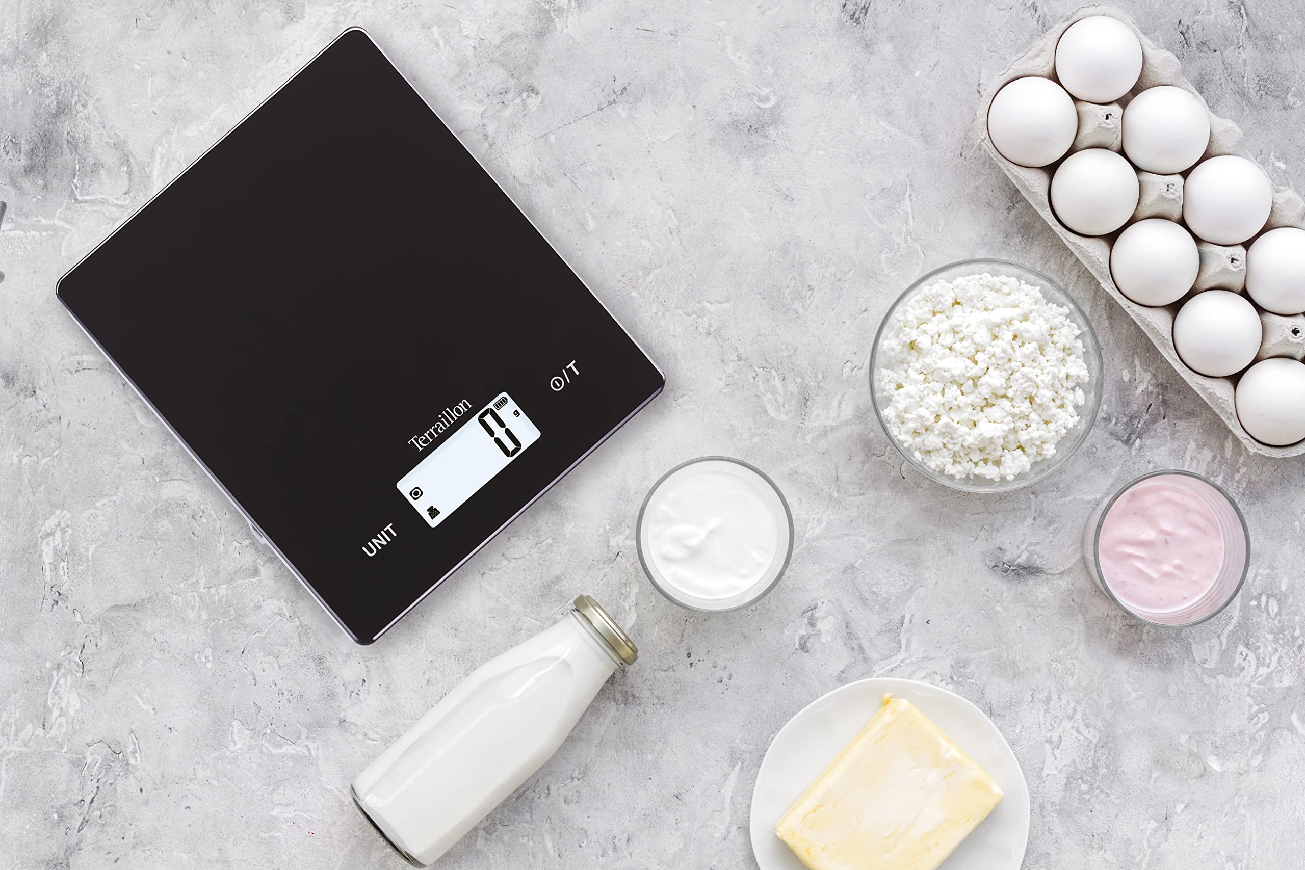 terraillon-smart-usb-c-balance-de-cuisine-lectronique-rechargeable-usb-c-cran-lc image 2