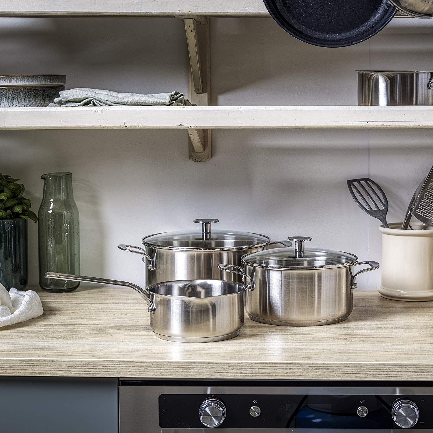 casserole-kitchenaid-inox-antiadh-sive-3-couches-16-cm-1-5-l-avec-couvercle-indu image 4