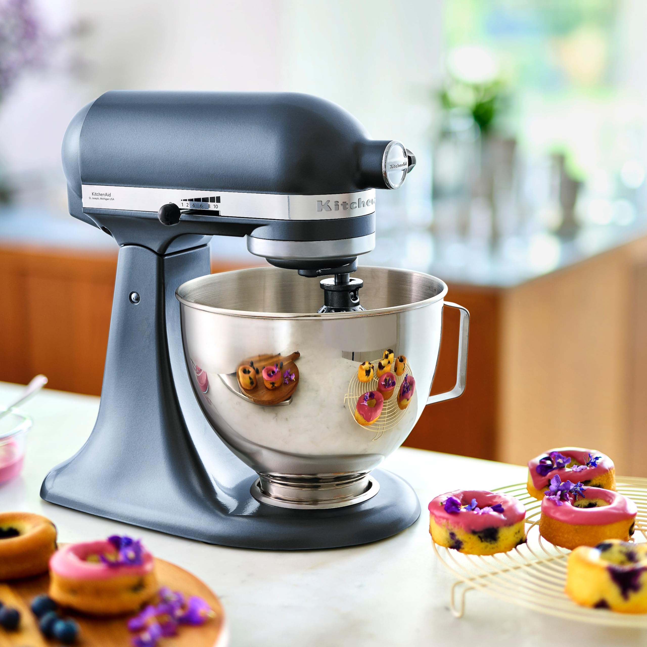 kitchenaid-classic-robot-p-tissier-4-3-l-t-te-inclinable-10-vitesses-acier-bleu image 5